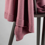 COPERTA COTONE E BAMBOO ROSA - COPERTA - NANNAFRUFRU'