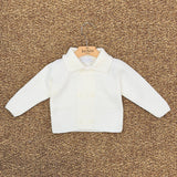 3/878 latte - CARDIGAN - PONTO POR PONTO