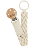 CLIP PORTACIUCCIO BRAID LATTE - CLIP SUCCHIETTO - BIBS