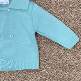 3/878 verde - CARDIGAN - PONTO POR PONTO