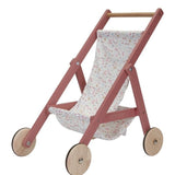 Passeggino in legno per bambole