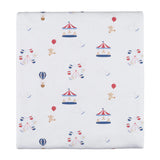 I12106BIANCOAZZURRO - COPERTA - Nanan