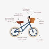 Balance Bike Blu Banwood