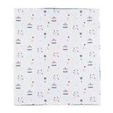 I12106BIANCOAZZURRO - COPERTA - Nanan