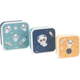 3 Scatoline Snack Tutete Pandas in Space