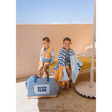 Borsa Spiaggia Anti Sabbia Stripes Blues Monnëka