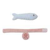 Peluche gatto Marley con trasportino Little Dutch