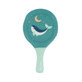 Racchette Spiaggia Neoprene Teal Whale  Monnëka