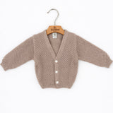 Cardigan in filo