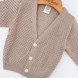 Cardigan in filo