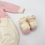 Coordinato in Lana Colori Chiari