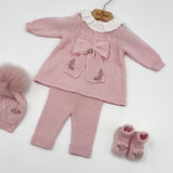 IN2419 - COMPLETO IN LANA CAPPELLO E SCARPINA - MARLU