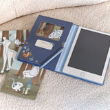 Lavagnetta Tablet per disegnare blu Little Dutch