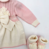 Coordinato in Lana Colori Chiari