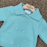 3/878 verde - CARDIGAN - PONTO POR PONTO