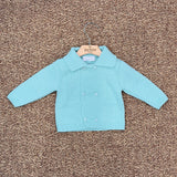 3/878 verde - CARDIGAN - PONTO POR PONTO