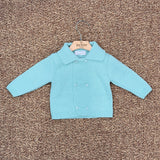 3/878 verde - CARDIGAN - PONTO POR PONTO