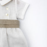 8201 LINO BEIGE - ABITO - CROCHETTE