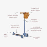 Monopattino Blu Banwood