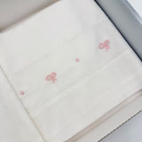 Lenzuola e Bavaglio Samuel Rosa Bimbi Chic