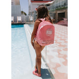 Zainetto Spiaggia Anti Sabbia Stripes Bloom & Blush Monnëka
