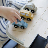 Set Railway garage con macchinine Little Dutch