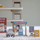 Set Railway garage con macchinine Little Dutch