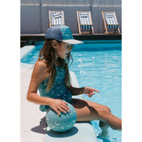 Palla Grande Teal Whale  Monnëka