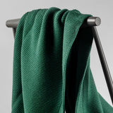 COPERTA COTONE E BAMBOO VERDE - COPERTA - NANNAFRUFRU'