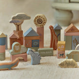 Blocchi  costruzione in legno FSC_SF -  - Little Dutch