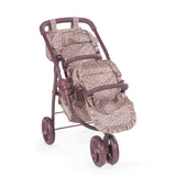 PASSEGGINO TWINS CHERRY FIORI