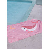 Telo Microfibra Pink Whale Monnëka