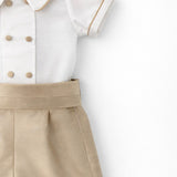 82020 RASO BEIGE - ABITO - CROCHETTE