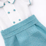 82020 LINO TURCHESE - ABITO - CROCHETTE
