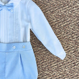 1/6428 AZZURRO - ABITO - PONTO POR PONTO