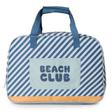 Borsa Spiaggia Anti Sabbia Stripes Blues Monnëka