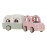 Macchina con caravan e personaggi Little Dutch