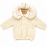 Cappotto Marlu in Lana e Pelliccia