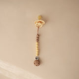 EVA YELLOW Pacifier Clip - PACIFIER CLIP - MUSHIE