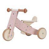 Triciclo in legno Rosa