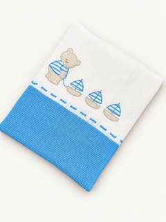 Coperta Baby Lord su sfondo bianco caldo naturale