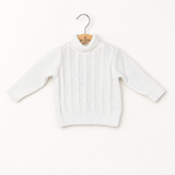 Maglione Ambaraba' su sfondo bianco caldo