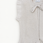 Gilet Barcellino dettaglio 2, sfondo bianco caldo