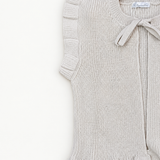 Gilet Barcellino dettaglio 2, sfondo bianco caldo