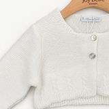 Cardigan Barcellino dettaglio 2, sfondo bianco caldo