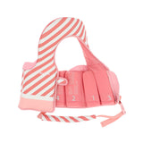 Giacca Galleggiante Apprendimento Stripes Bloom & Blush  Monnëka