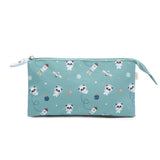 Astuccio Tris Scuola Tutete Pandas in Space