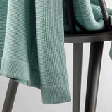 COPERTA COTONE E BAMBOO ACQUA - COPERTA - NANNAFRUFRU'