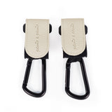 SET DI 2 GANCI PER PASSEGGINO ICON CREMA - GANCI - PASITO A PASITO