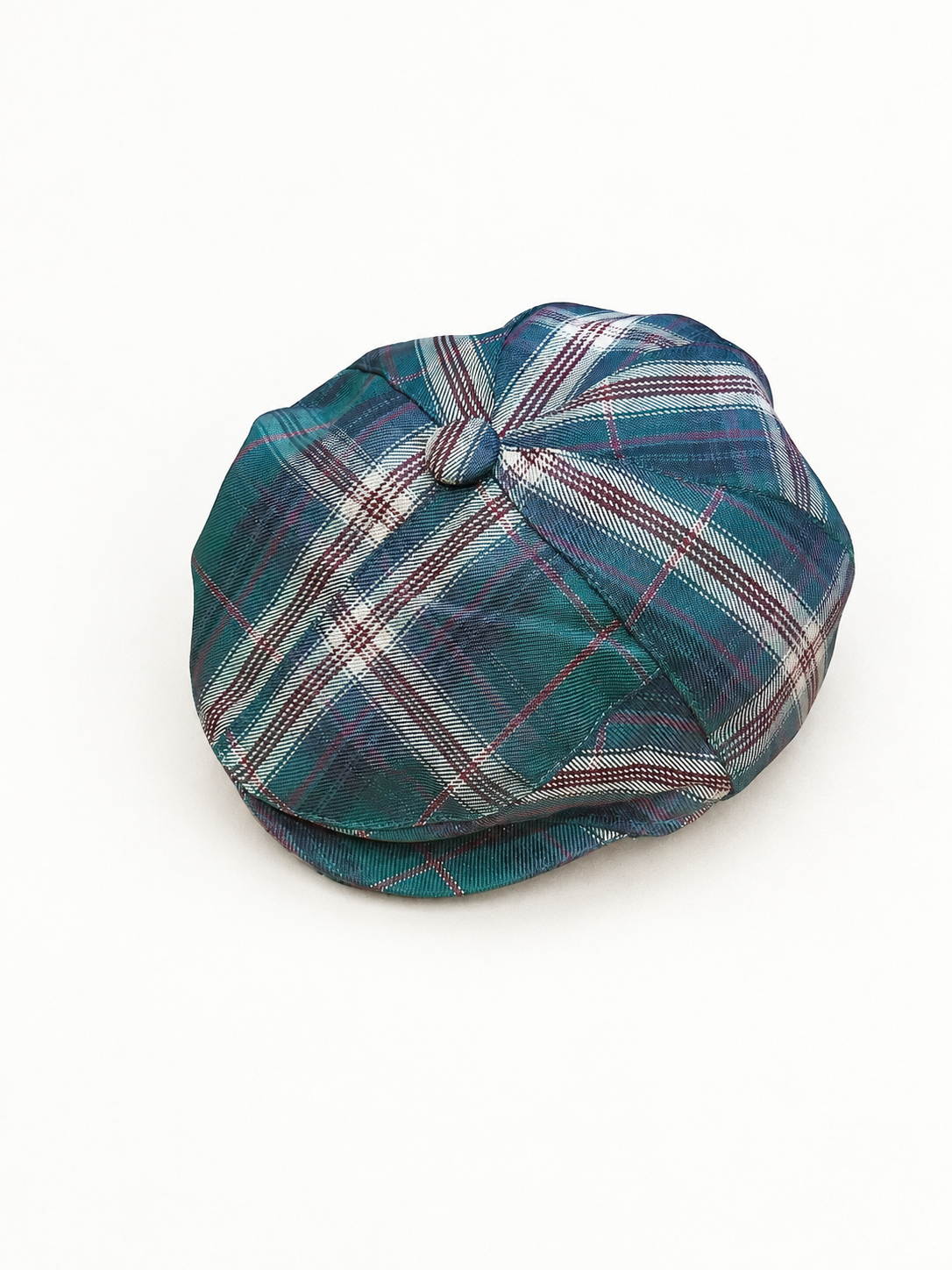 Cappello tartan Petit, sfondo bianco caldo